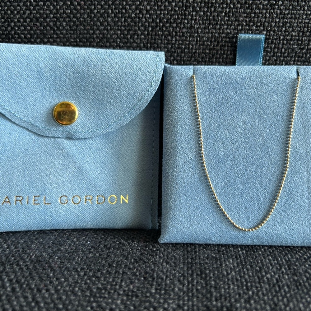 COPY - Ariel Gordon 14K gold diamond-cut bead chain